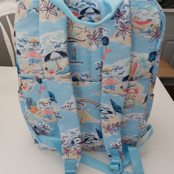 Beach Treasures LightenUp Essential Large Backpack Stay Cooler lunch bag NWT - Picture 4 of 7